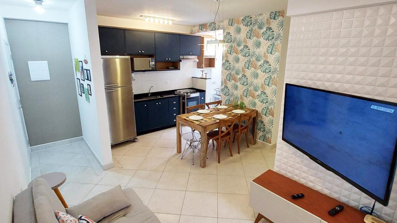 Apartamento Ubatuba Itagua - Ar - Wifi Dış mekan fotoğraf